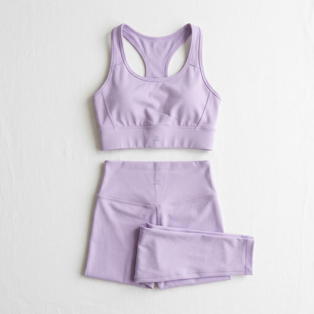 Lavender Yoga Set